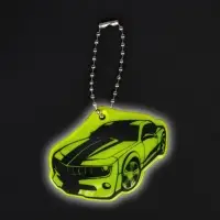 Светоотражающий элемент «Авто», двусторонний, 5.5×4.3 см, МИКС