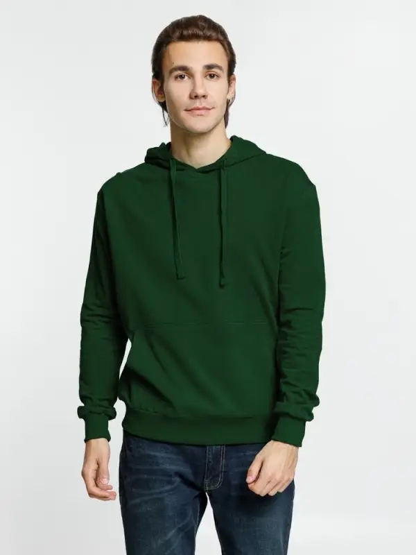 Худи Kirenga 2.0, темно-зеленое, размер XS Худи Kirenga 2.0, темно-зеленое, размер XS