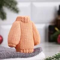 Бомбочка для ванн "Свитер" аромат глинтвейна, 130 г Бомбочка для ванн "Свитер" аромат глинтвейна, 130 г