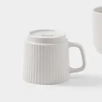 Кружки Magistro Jarwah Lausanne, 240 мл, 7.8&times;8 см, 2 шт., фарфор, серые