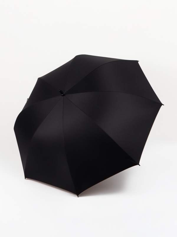 Зонт полуавтоматический «Однотон», 8 спиц, R = 60/70 см, D = 120 см, цвет чёрный/бронза Зонт полуавтоматический «Однотон», 8 спиц, R = 60/70 см, D = 120 см, цвет чёрный/бронза