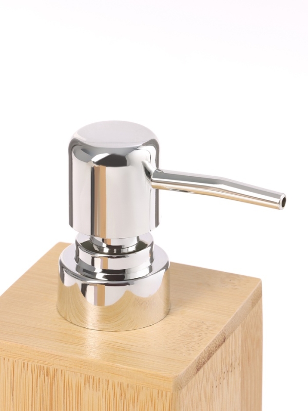 Набор аксессуаров для ванной BAMBOO, бамбук (дозатор. стакан) Набор аксессуаров для ванной BAMBOO, бамбук (дозатор. стакан)