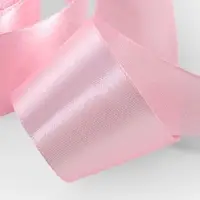 Лента атласная, 40 мм, 23&plusmn;1 м, пастельно-розовая
