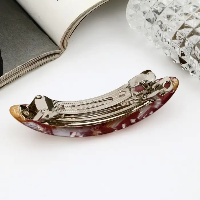 Заколка - автомат для волос «Рапсодия», 9 см, МИКС Заколка - автомат для волос «Рапсодия», 9 см, МИКС