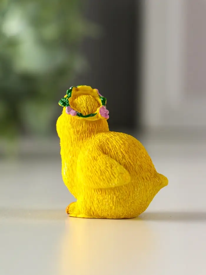 Сувенир полистоун "Цыплёнок в веночке/с гнездом" МИКС 4х3х4 см Сувенир полистоун "Цыплёнок в веночке/с гнездом" МИКС 4х3х4 см