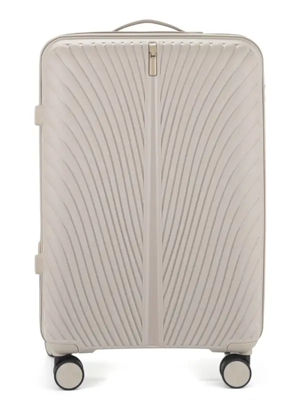 Чемодан на колёсах, 24", кодовый замок, 40&times;24&times;65 см, бежевый