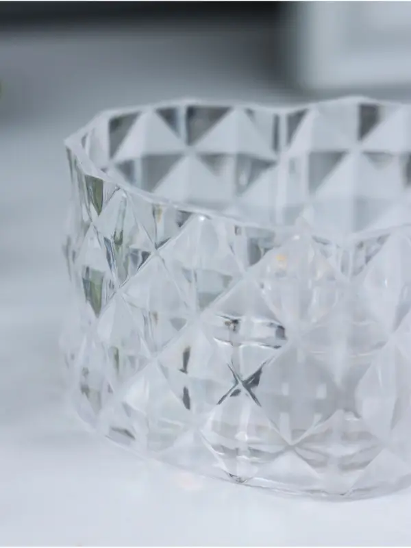 Светодиодная свеча LED - ночник RISALUX &laquo;В сердце&raquo;, от батареек 3&times;LR1130, прозрачный, 6.7&times;6.5&times;3.8 см