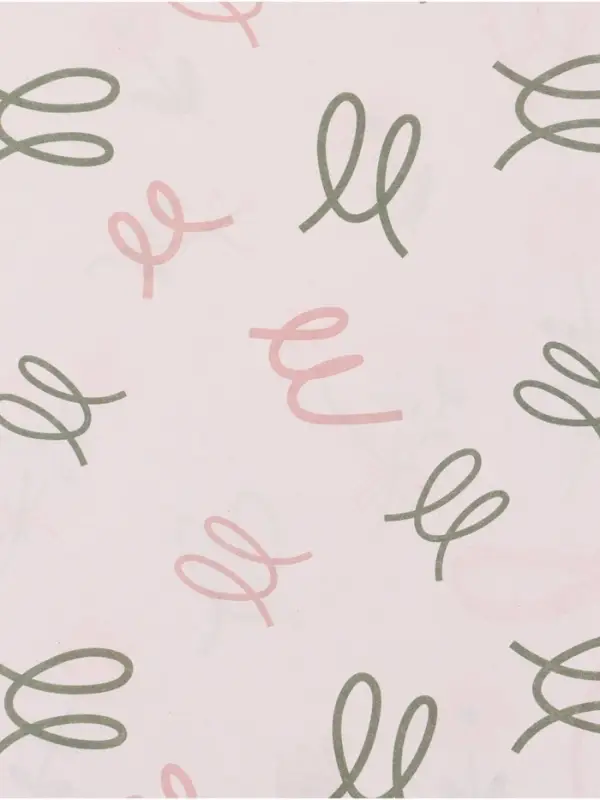 Бумага упаковочная двухсторонняя &laquo;Банты&raquo;, 70&times;100 см