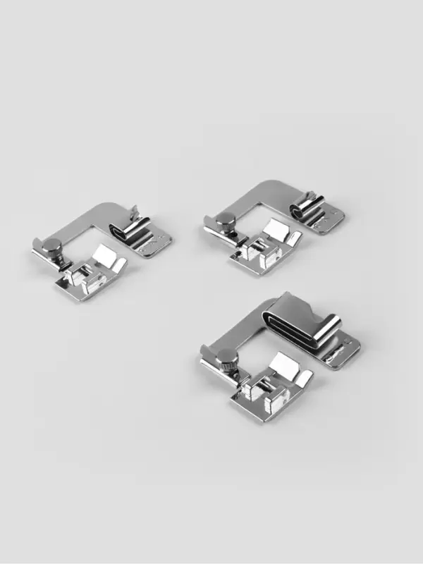 Набор лапок для швейной машины, подрубочные, 6/9/25 мм, для двойной подгибки, 3 шт.