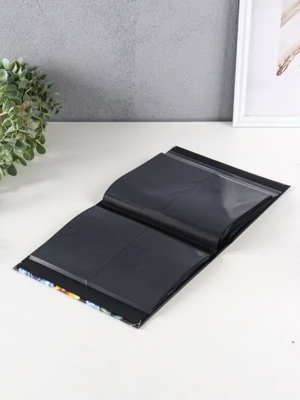 Фотоальбом "Вдохновение" 200ф 10X15см, ПП карм., черные страницы