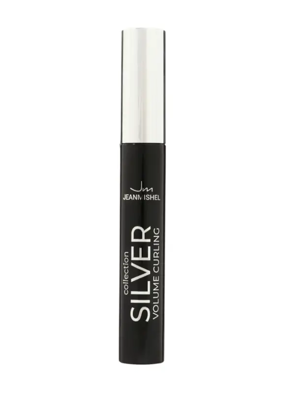 Тушь для ресниц SILVER volume, силиконовая кисть, эффект подкручивания и удлинения, 10 мл