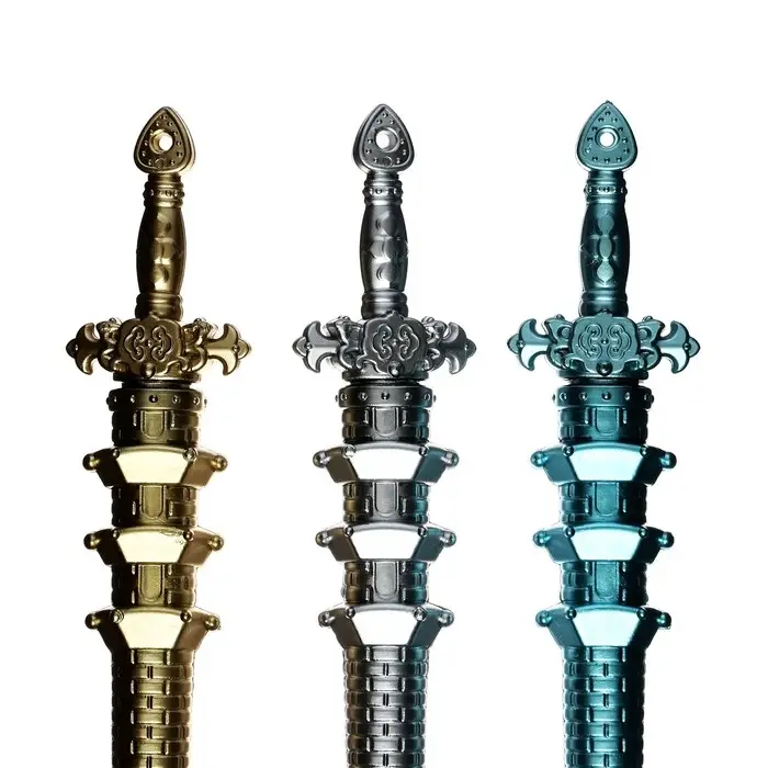 Ручка - прикол гелевая «Рыцарский меч», МИКС