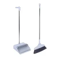 Набор для уборки с щеткой и совком тм VETTA, щетка: 101,5х31, совок: 87х28,5 см, полипропилен