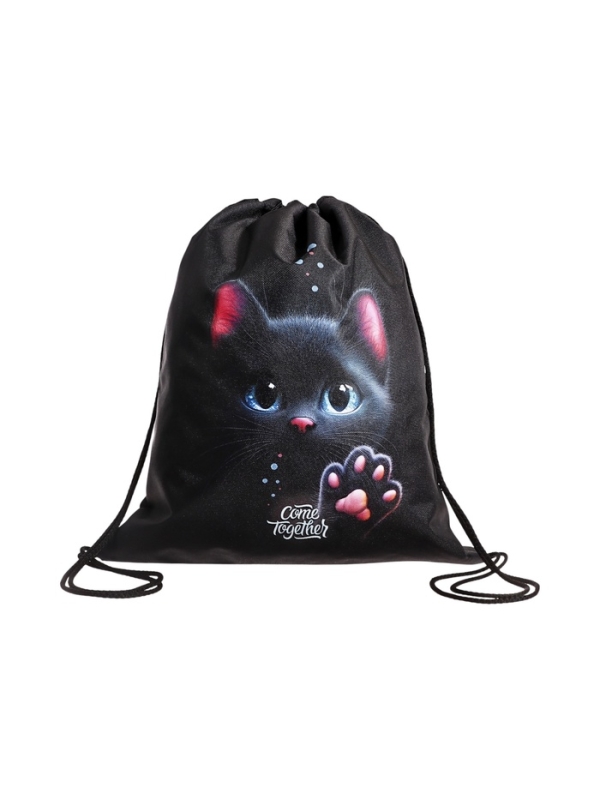 Мешок для обуви, 435×360 мм, Stavia (плотность 600D) «Котенок с лапкой» Мешок для обуви, 435×360 мм, Stavia (плотность 600D) «Котенок с лапкой»