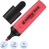 Маркер текстовыделитель EDDING E-345/9 розовый 1-5мм