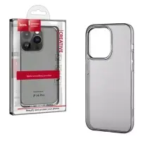 Чехол IPH 14 Pro (6.1) Light Series TPU black HOCO