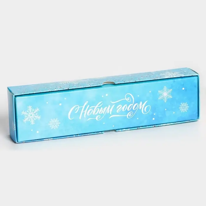 Коробка под 5 конфет «С Новым годом!», 21×5×3.3 см Коробка под 5 конфет «С Новым годом!», 21×5×3.3 см