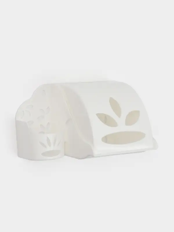 Держатель для туалетной бумаги и освежителя воздуха Альтернатива, пластик, 17.5&times;13&times;11.5 см, МИКС