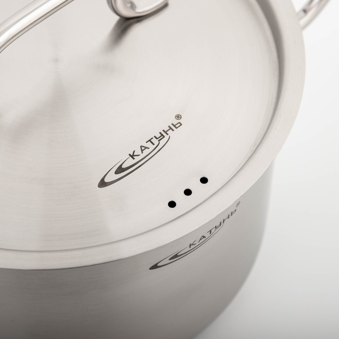 Кастрюля «Общепит», 3 л, d=18 см, h=12 см, капсульное дно, индукция Кастрюля «Общепит», 3 л, d=18 см, h=12 см, капсульное дно, индукция