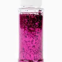 Конфетти &laquo;Шестиугольники&raquo; фуше, металлик, 0.1 см, 90 г