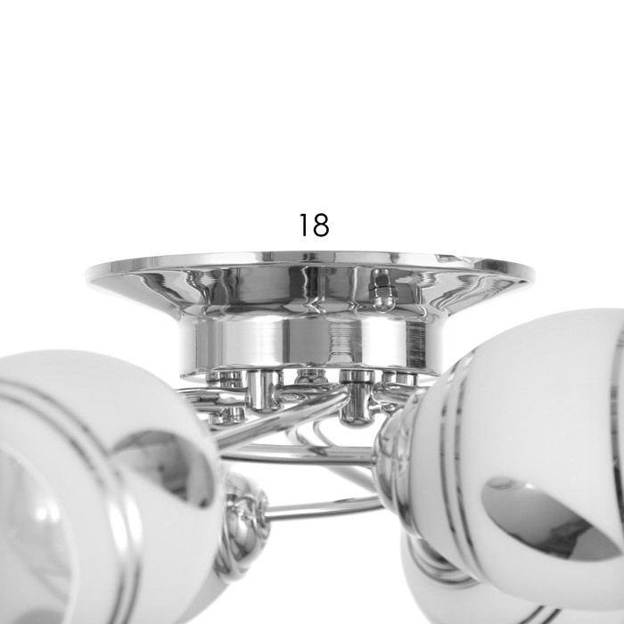 Люстра Люстра "Аннета" 8х40Вт Е27 Хром МОДЕЛЬ: 2800087