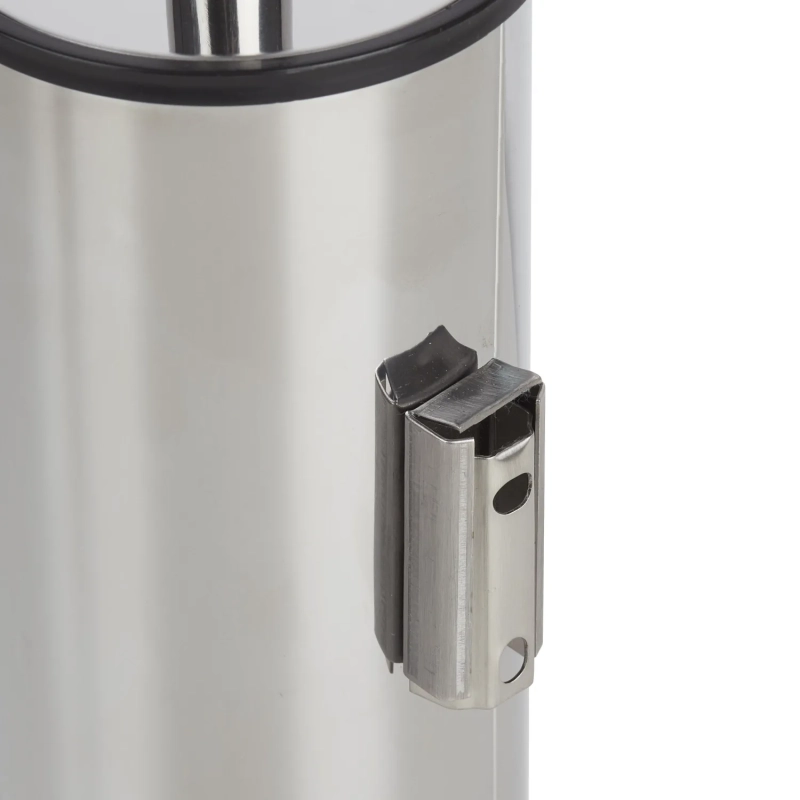 Ершик для унитаза Luscan закрытый с подст. и кр., нерж. с