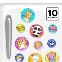 Магниты своими руками &laquo;Зверята&raquo;, набор для творчества