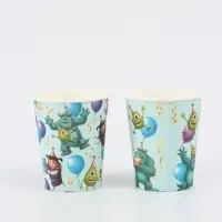 Стакан одноразовый бумажный 250 мл, Корпорация монстров