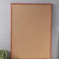 Фоторамка дерево 50х70 см, орех №1 (пластиковый экран)