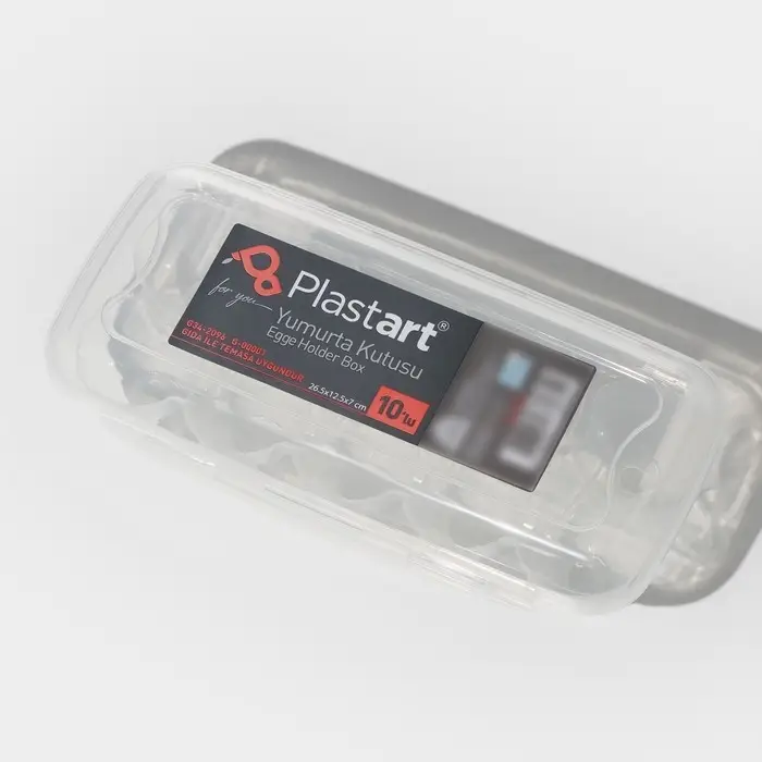 Контейнер для хранения яиц, 10 ячеек, 26,5×12,5×7 см Контейнер для хранения яиц, 10 ячеек, 26,5×12,5×7 см