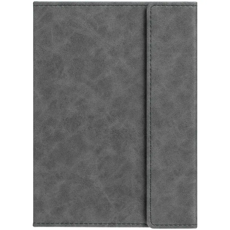 Ежедневник Flap на заказ, недатированный, серый Ежедневник Flap на заказ, недатированный, серый