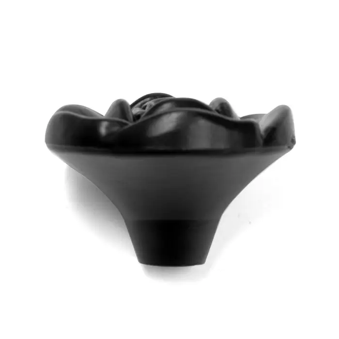 Ручка кнопка ТУНДРА Rose 01, черная