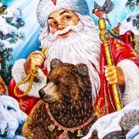 Подарочная новогодняя коробка &laquo;Зимняя сказка&raquo;, для сладких подарков, 16.8&times;7&times;25 см
