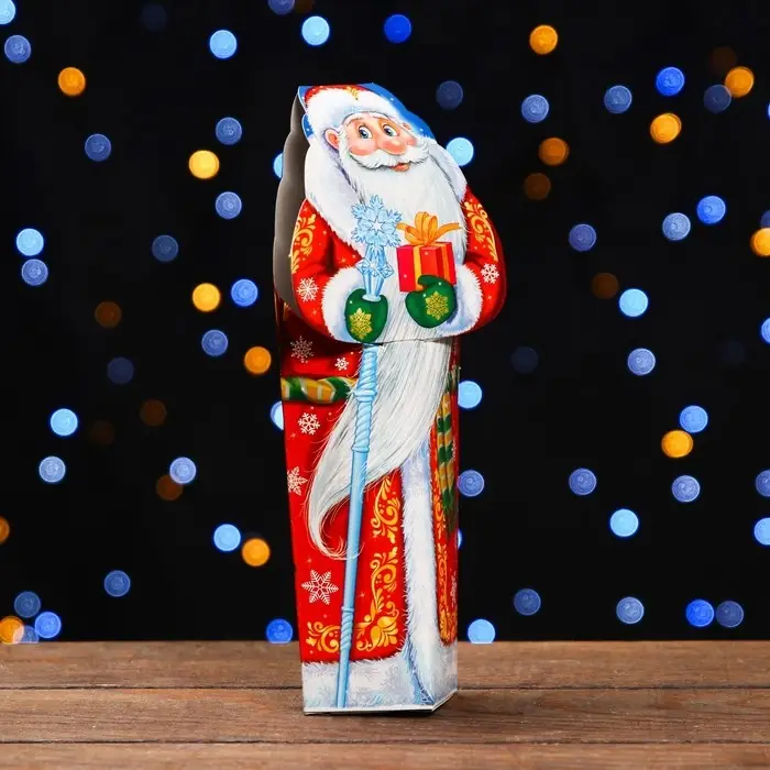 Подарочная коробка «Дед Мороз», упаковка, 24×5×5 см Подарочная коробка «Дед Мороз», упаковка, 24×5×5 см