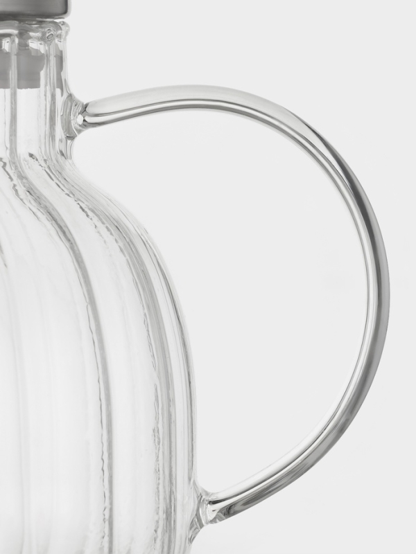 Чайник заварочный с металлической крышкой и металлическим фильтром Чайник заварочный с металлической крышкой и металлическим фильтром "Свик" 1000 мл 20х12 см