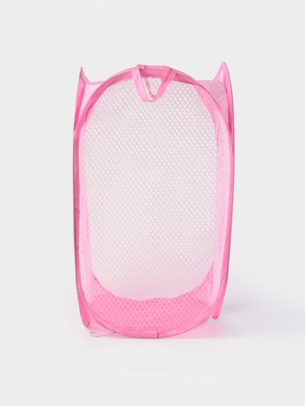 Корзина для белья складная  Корзина для белья складная "Яркость" 30х50 см