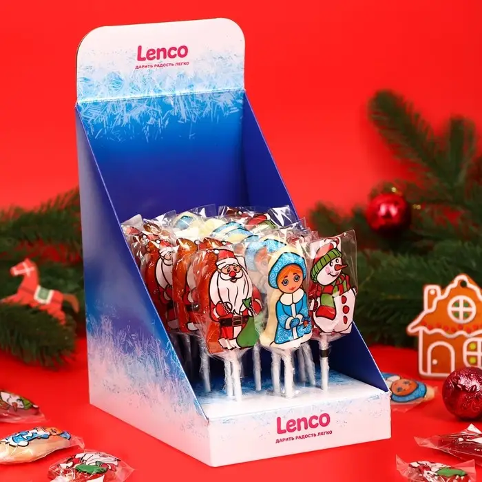 Карамель леденцовая новогодняя Карамель леденцовая новогодняя "Микс №1", 17 г