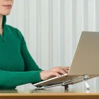 Подставка для ноутбука и планшета Triplex, серебристая