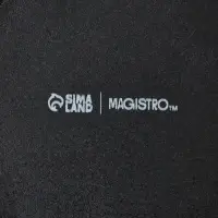 Тарелки Magistro Carbon, 21&times;18.5 см, набор 2 шт., фарфор, чёрные