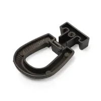 Ручка-кнопка мебельная CAPPIO EARRING, алюминий, графит