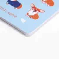 Блокнот А6, 32 л., софт тач, в точку «Корги» Блокнот А6, 32 л., софт тач, в точку «Корги»