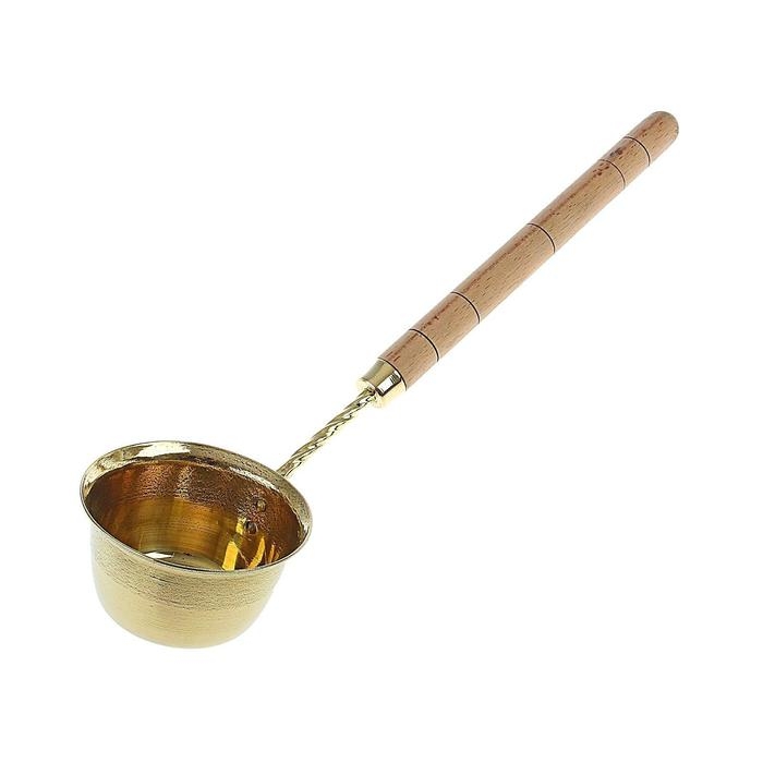 Черпак латунный, 0,2л, с ручкой Черпак латунный, 0,2л, с ручкой
