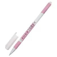 Стираемая ручка &laquo;Девочка&raquo;, гелевая, синий стержень, узел 0.5 мм, МИКС