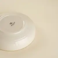 Тарелки глубокие SL Home &laquo;Леггеро&raquo;, 18.5&times;5 см, набор 2 шт., фарфор, бежевые