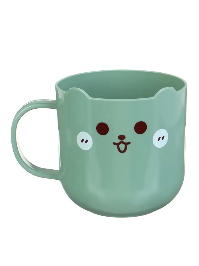 Кружка детская 300 мл., «Мышонок», цвет зеленый, Крошка Я Кружка детская 300 мл., «Мышонок», цвет зеленый, Крошка Я