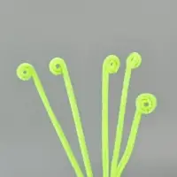 Синельная проволока набор 50 шт., зелёный неон, 30 см