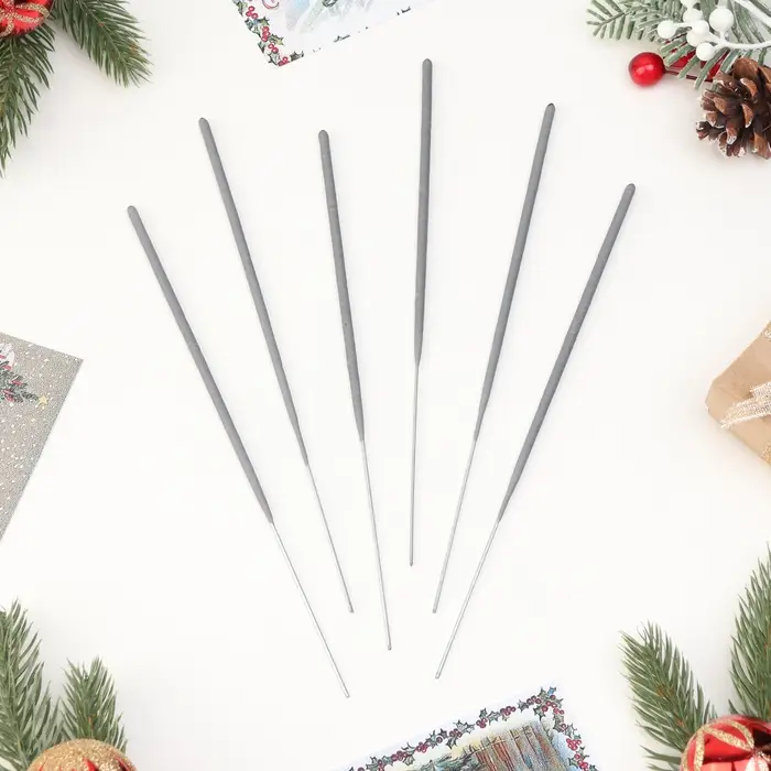 Бенгальские огни, 25 см, 6 штук, горение 60 сек. Бенгальские огни, 25 см, 6 штук, горение 60 сек.