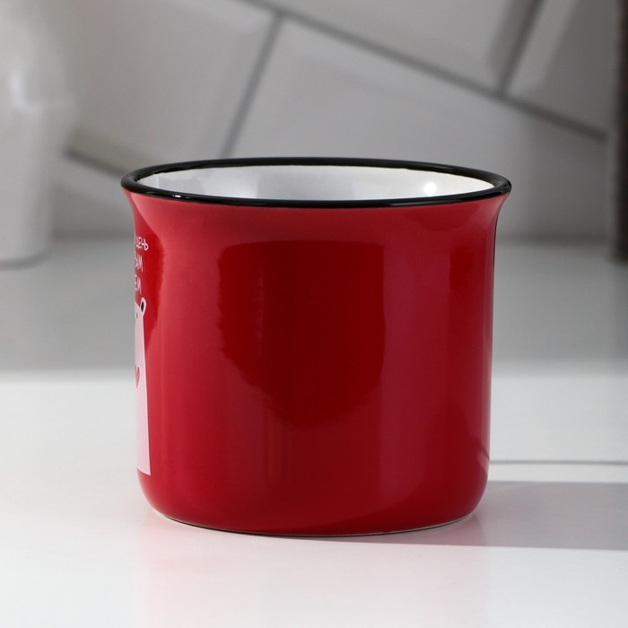 Кружка керамическая Дорого внимание «С добрым сердцем», 450 мл Кружка керамическая Дорого внимание «С добрым сердцем», 450 мл