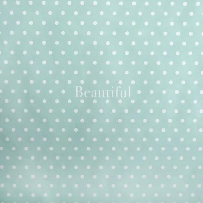 Бумага упаковочная глянцевая двухсторонняя «Горох», 70×100 см