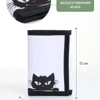 Кошелёк детский на липучке &laquo;Выбражулька&raquo;, белый